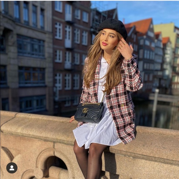 Zara double breast button blazer bloggers favorite - Picture 12 of 16